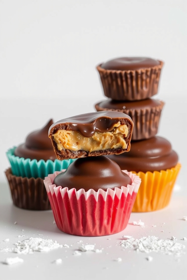 homemade peanut butter cups
