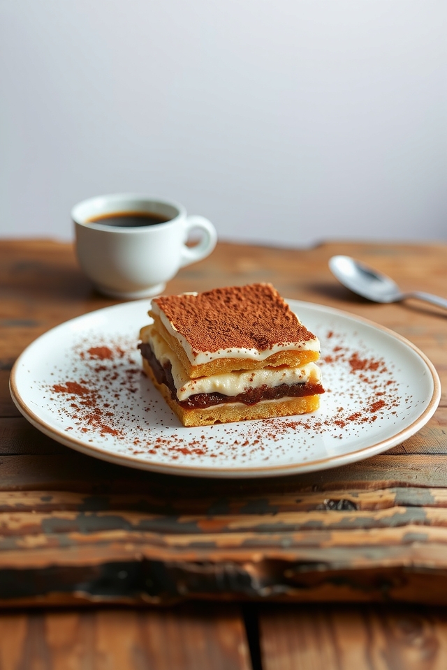 indulgent coffee infused dessert