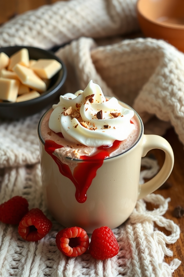 indulgent white chocolate bliss