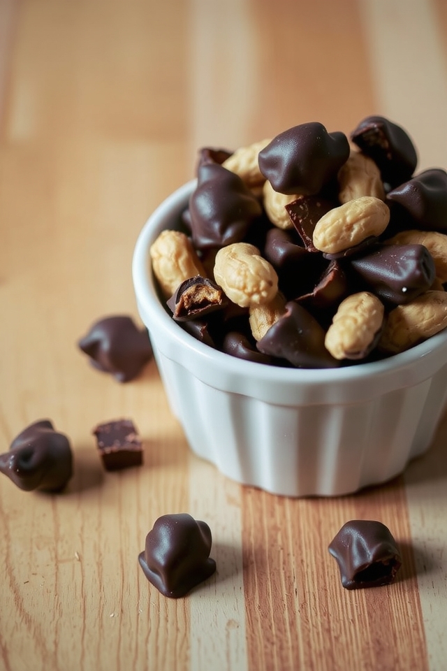 irresistible chocolate nut snack