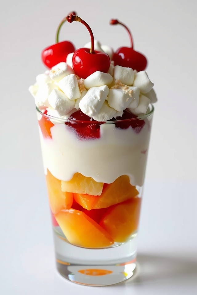 layered fruity dessert delight
