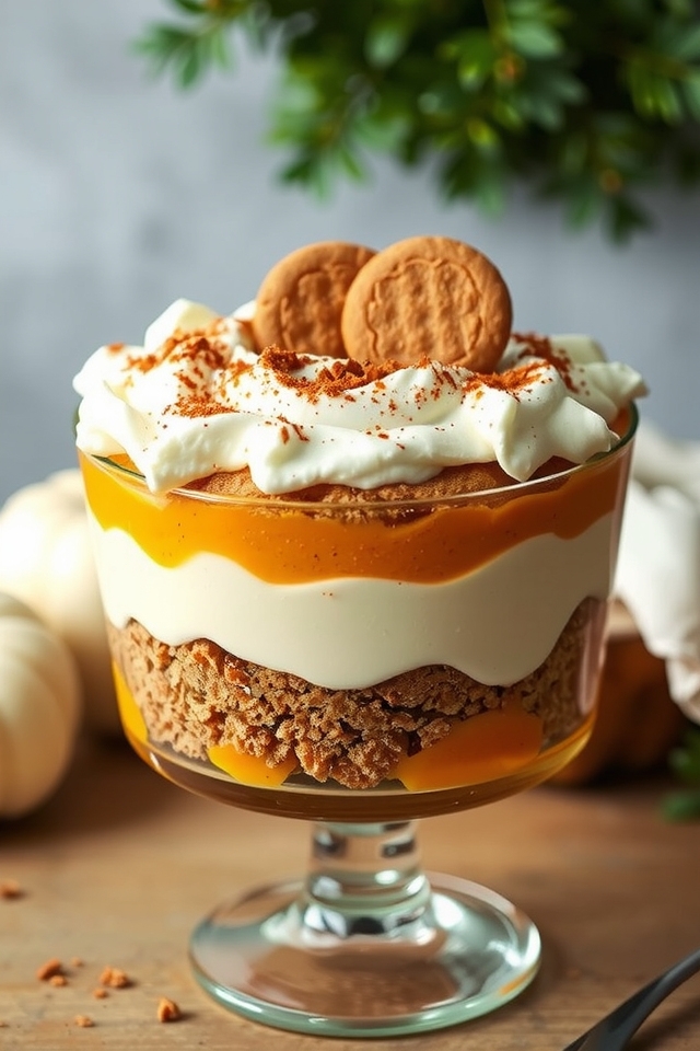 layered pumpkin dessert delight