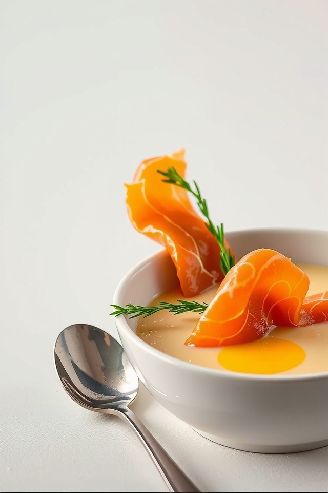 luxurious chilled potato soup