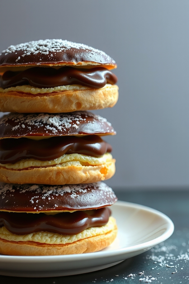 luxurious chocolate pastry delight