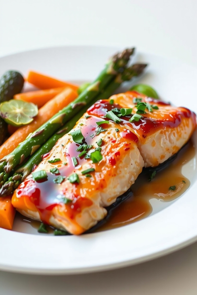 maple glazed salmon alternative dish