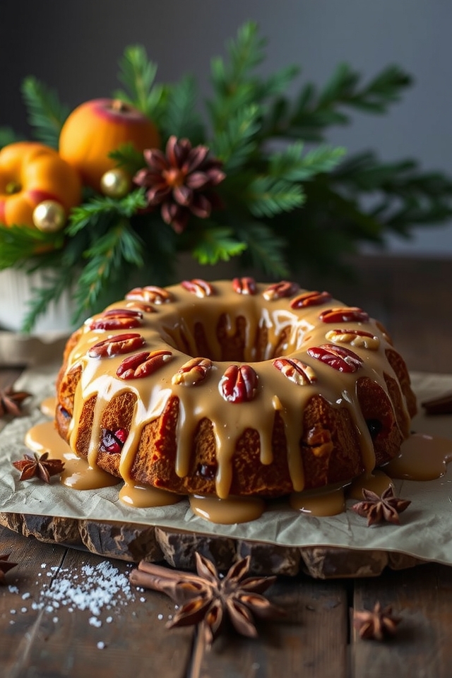 maple pecan holiday treat