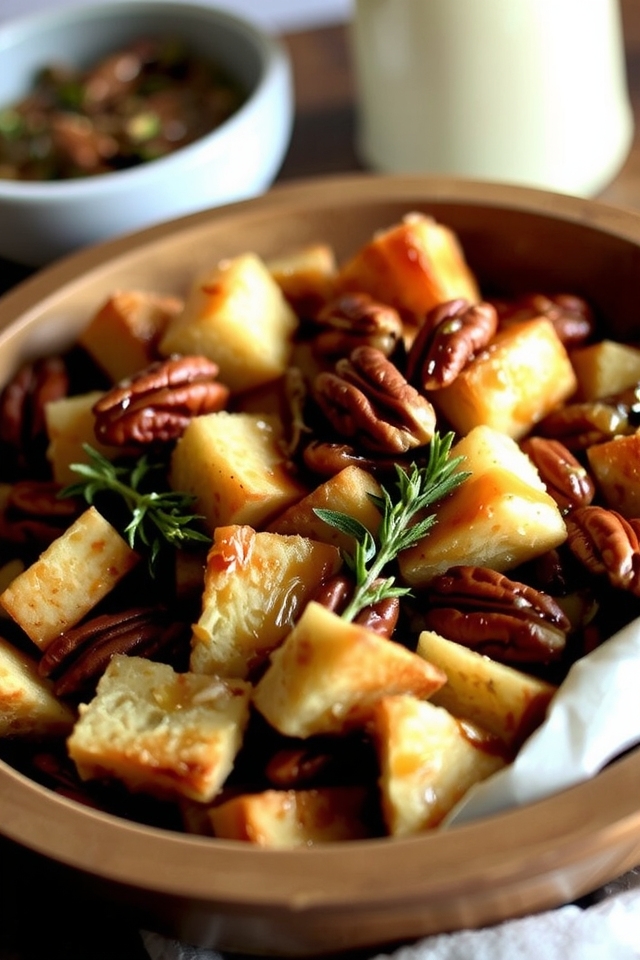 maple pecan stuffing recipe