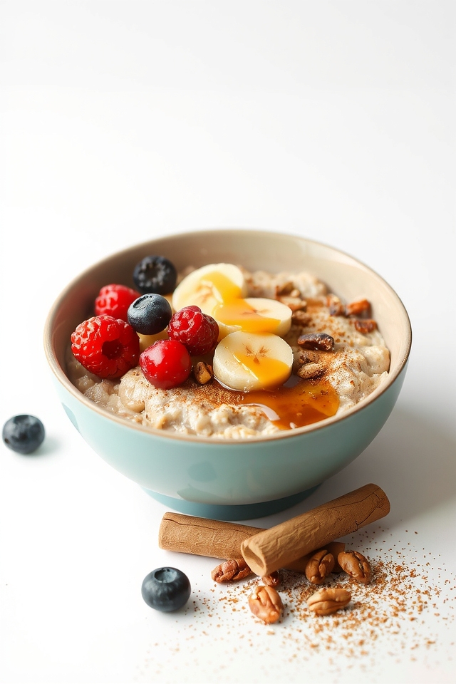 maple syrup oatmeal breakfast
