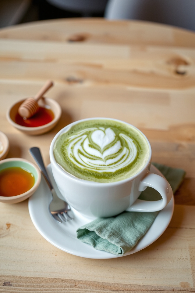 matcha cappuccino with health benefits