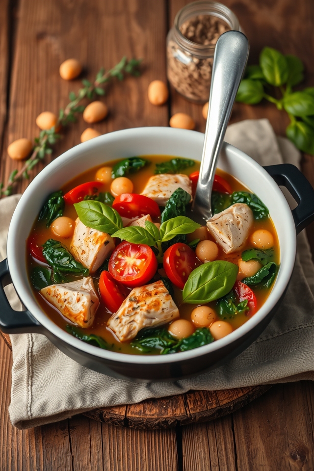 mediterranean chicken soup recipe
