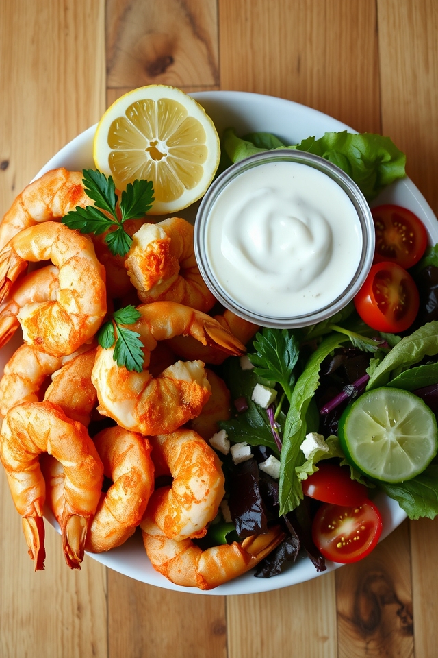 mediterranean herb shrimp delight
