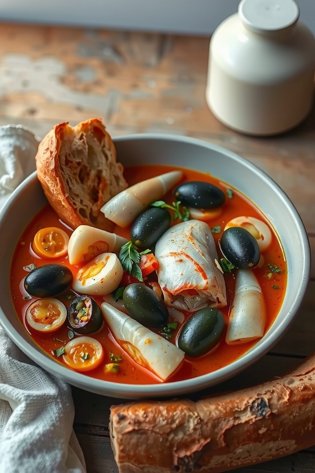 mediterranean seafood soup experience