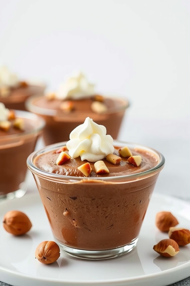 nutella mousse dessert delight