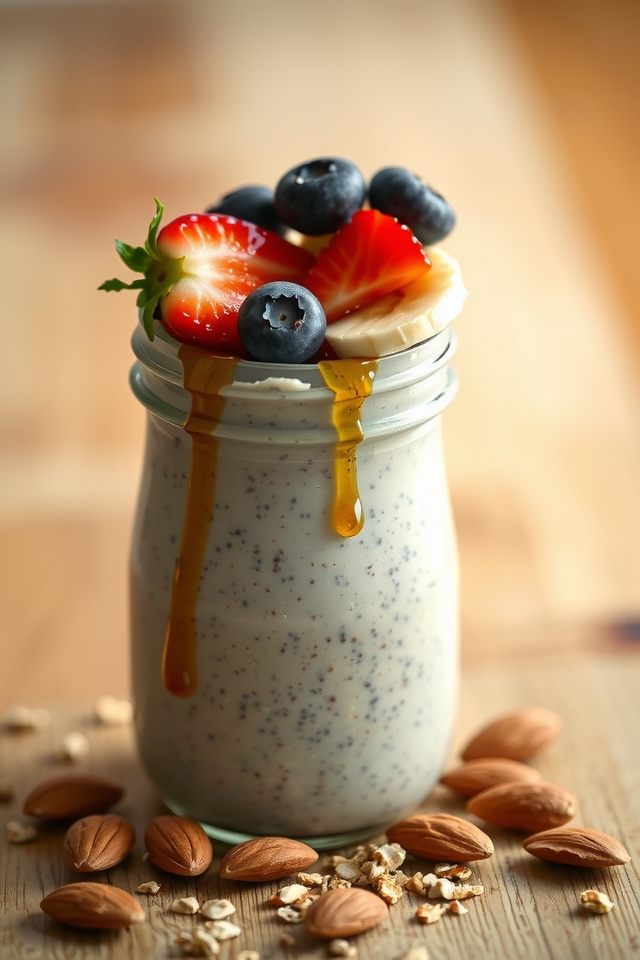 overnight chia pudding delight