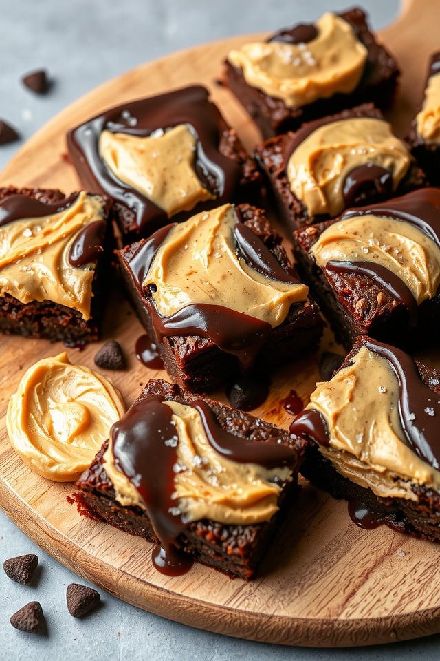 peanut butter chocolate brownies