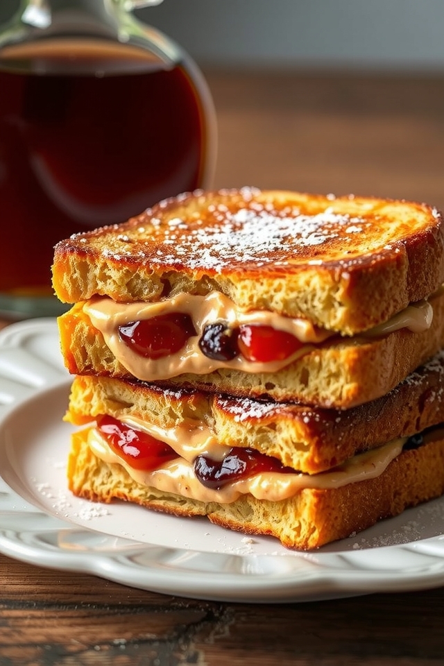 peanut butter jelly french toast