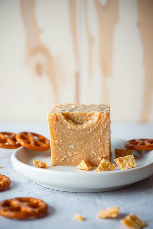 peanut butter pretzel fudge