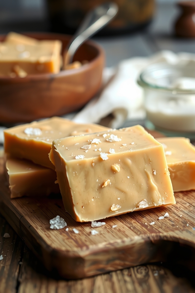 peanut butter sea salt fudge