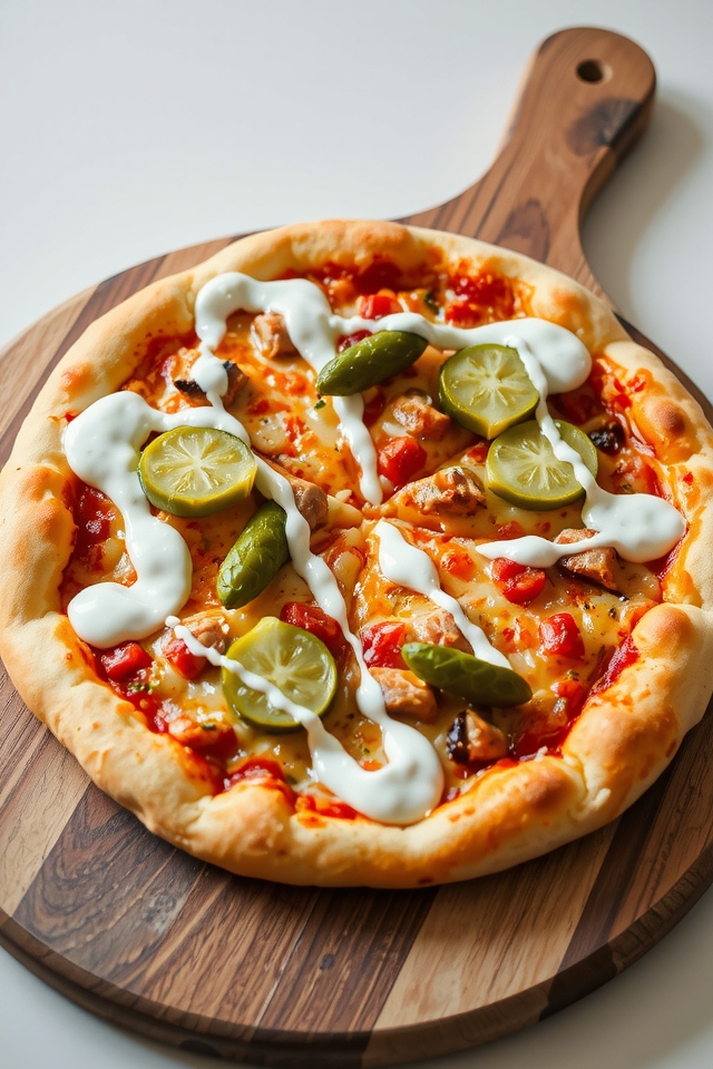 pickle pizza flavor fusion