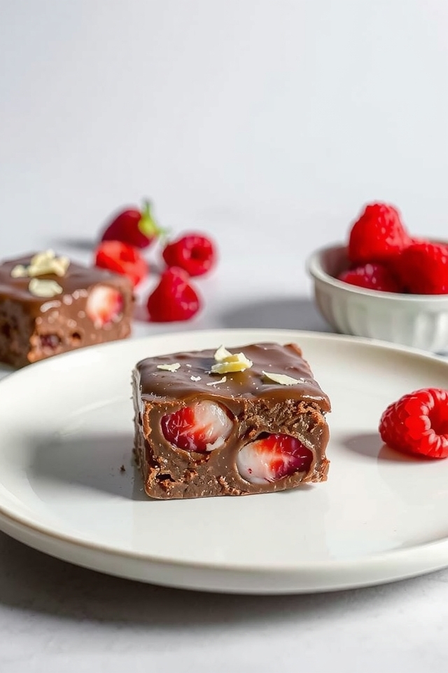 raspberry chocolate fudge delight