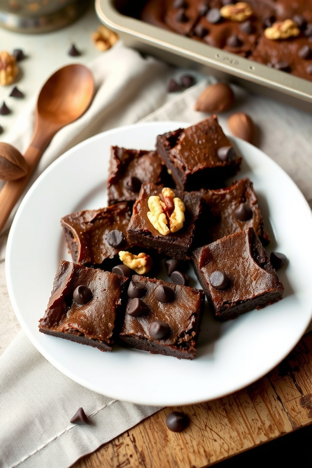 rich chewy chocolate brownies