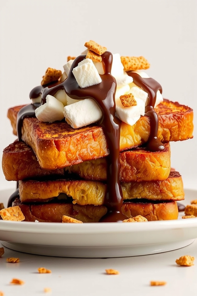 s mores inspired breakfast delight
