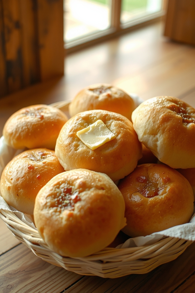 soft fluffy dinner rolls
