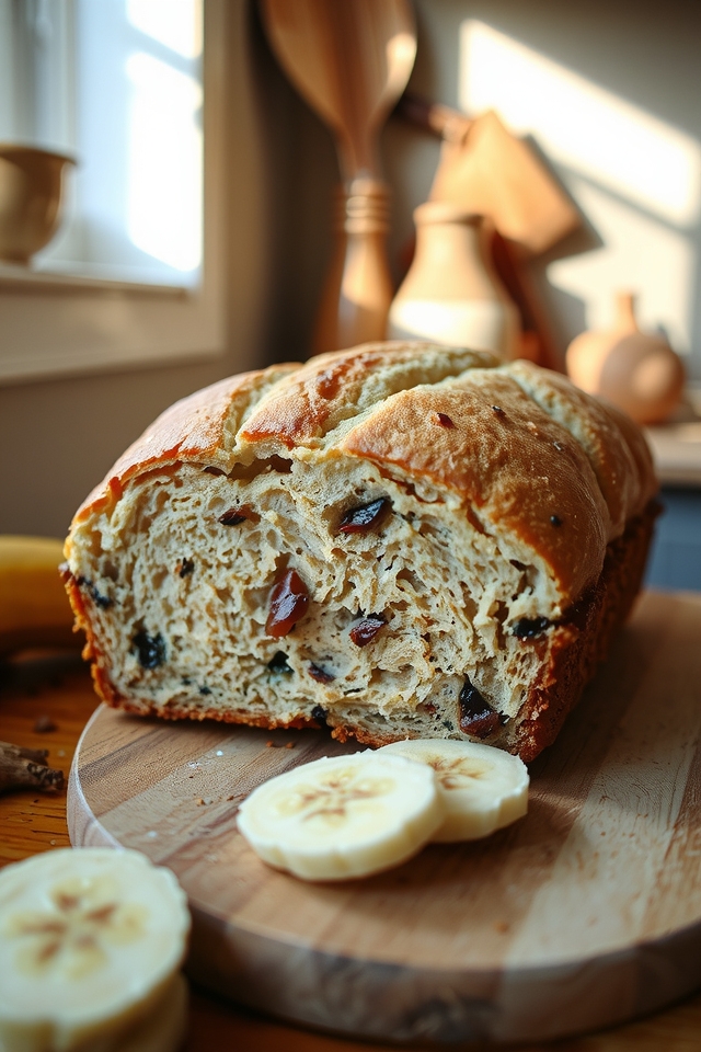 sourdough banana bread delight