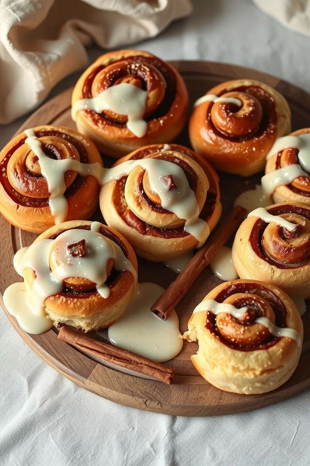 sourdough cinnamon rolls recipe