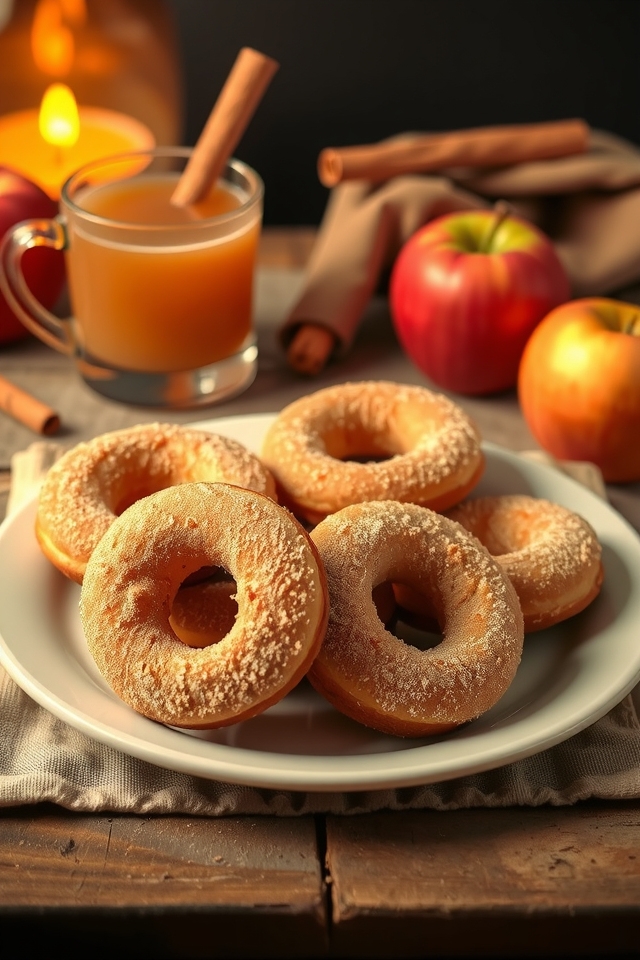 spiced cider donut delight