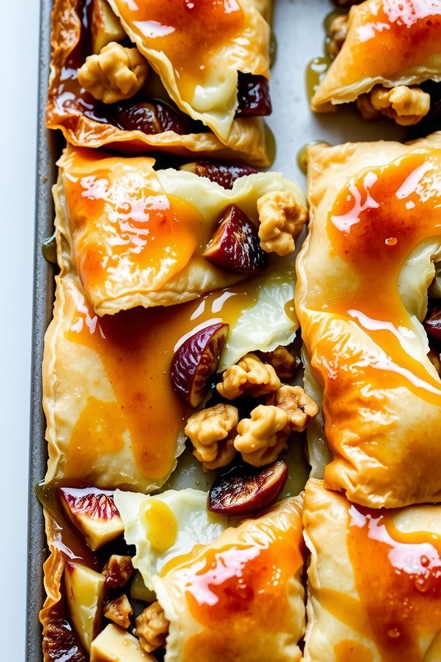 spiced fig walnut baklava delight