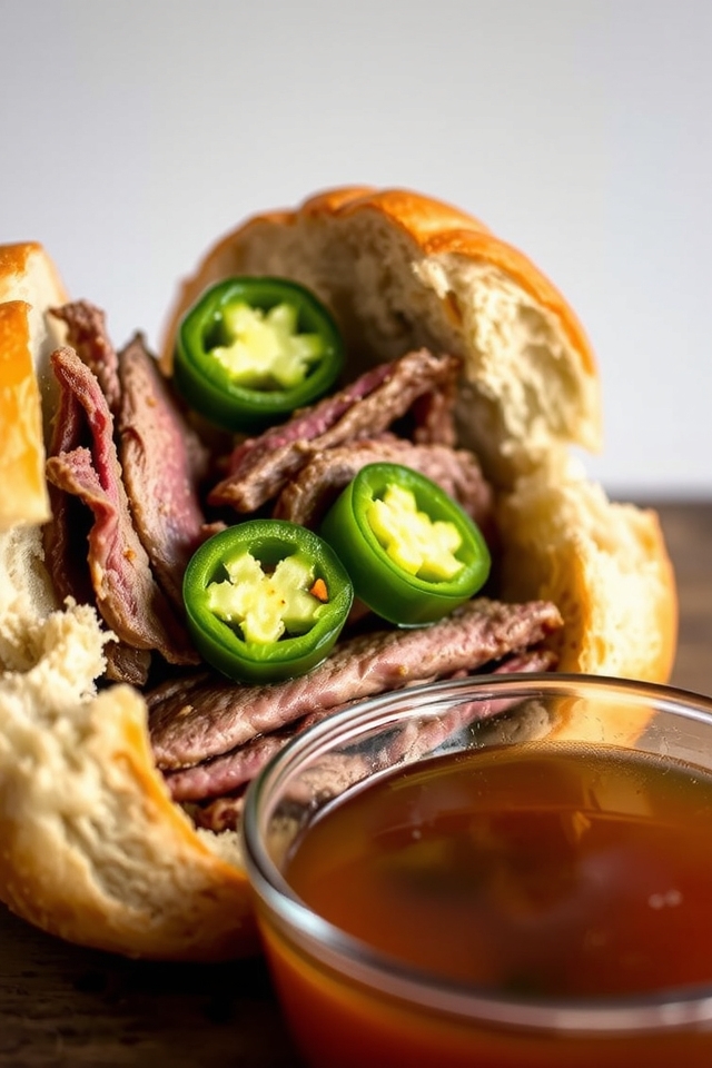 spicy beef au jus dip