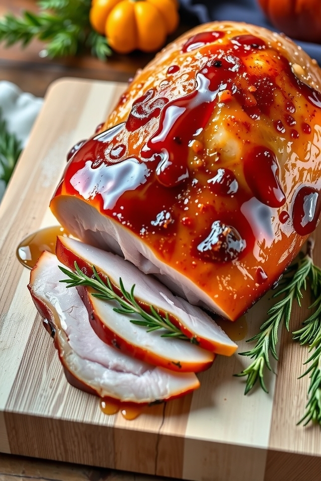 sweet and savory ham
