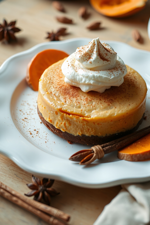 sweet potato cheesecake delight