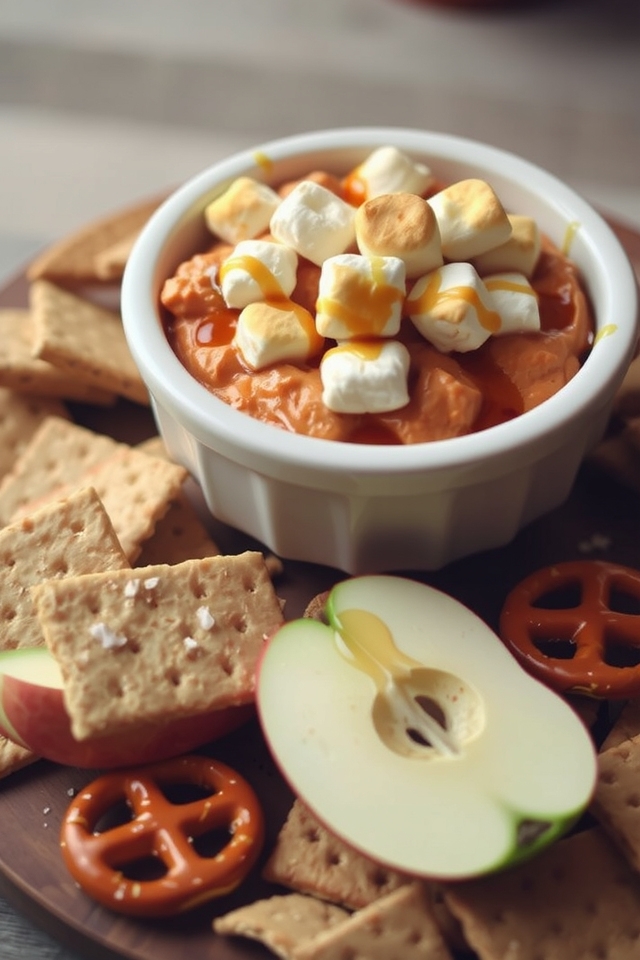 sweet potato marshmallow dip