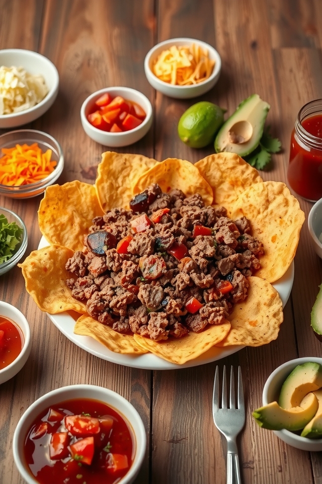 taco night with customization