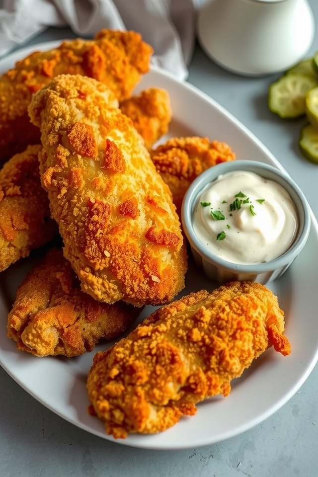 tangy crispy chicken tenders