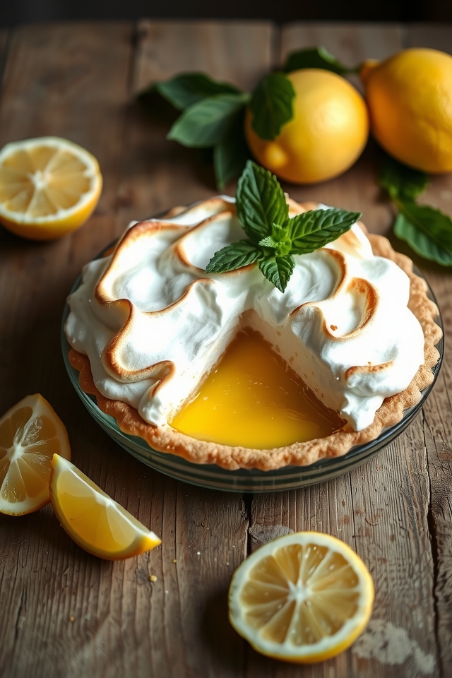 tangy curd fluffy meringue