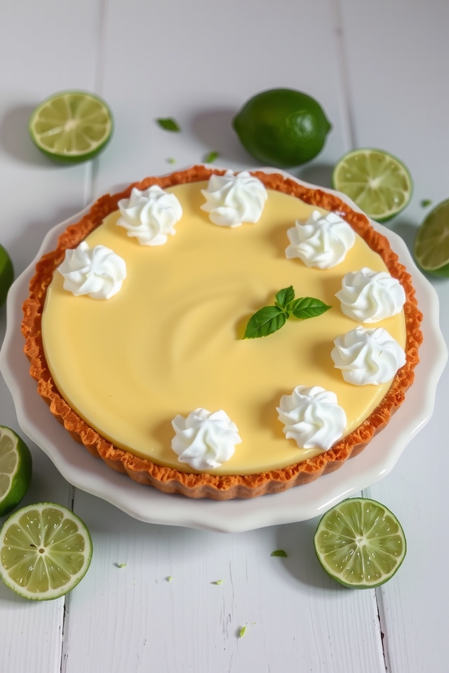 tart key lime dessert delight