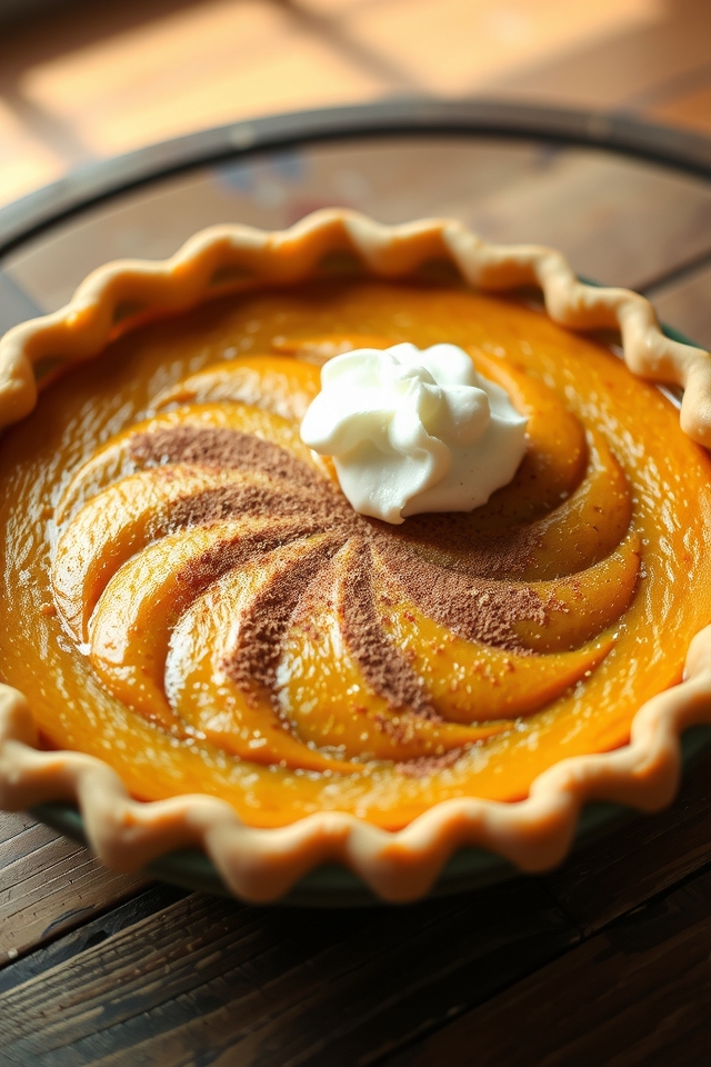 thanksgiving classic pumpkin pie