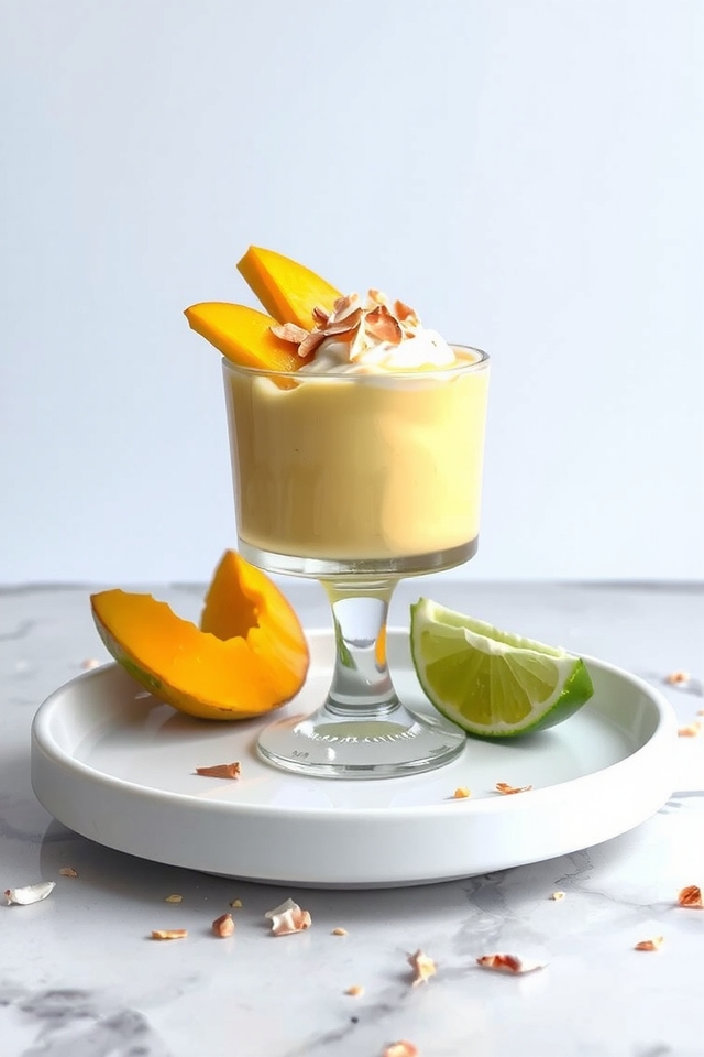 tropical mango coconut bliss