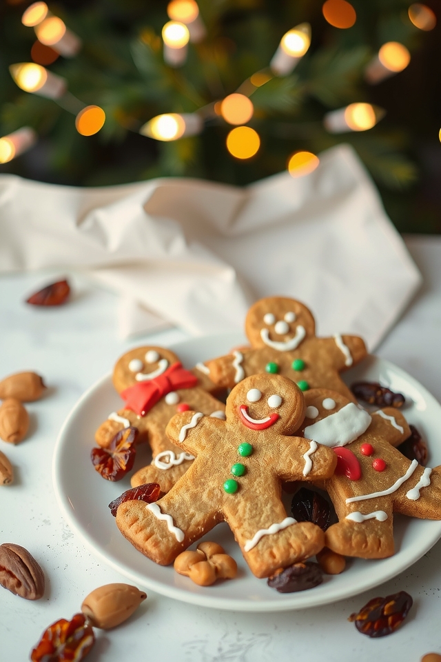vegan holiday gingerbread cookies