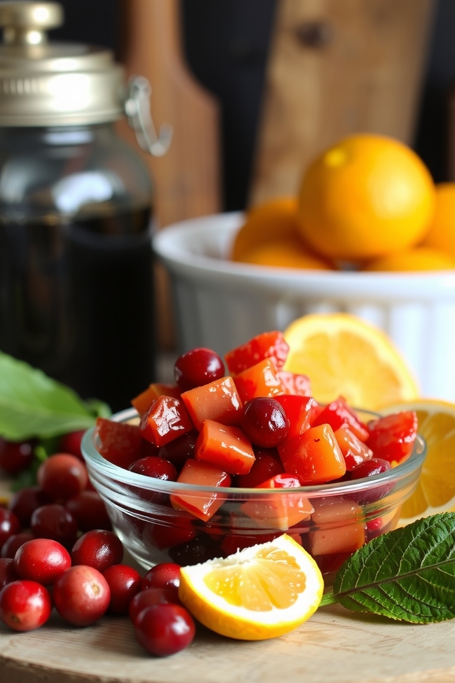 vibrant tangy holiday condiment