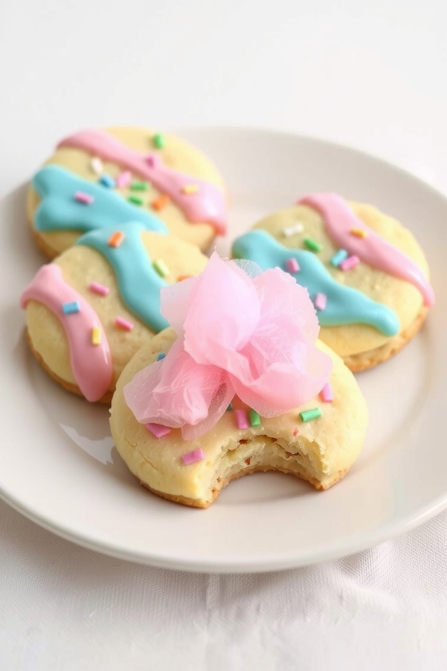 whimsical carnival inspired cookies
