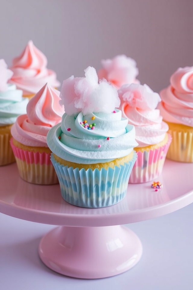 whimsical cotton candy delight