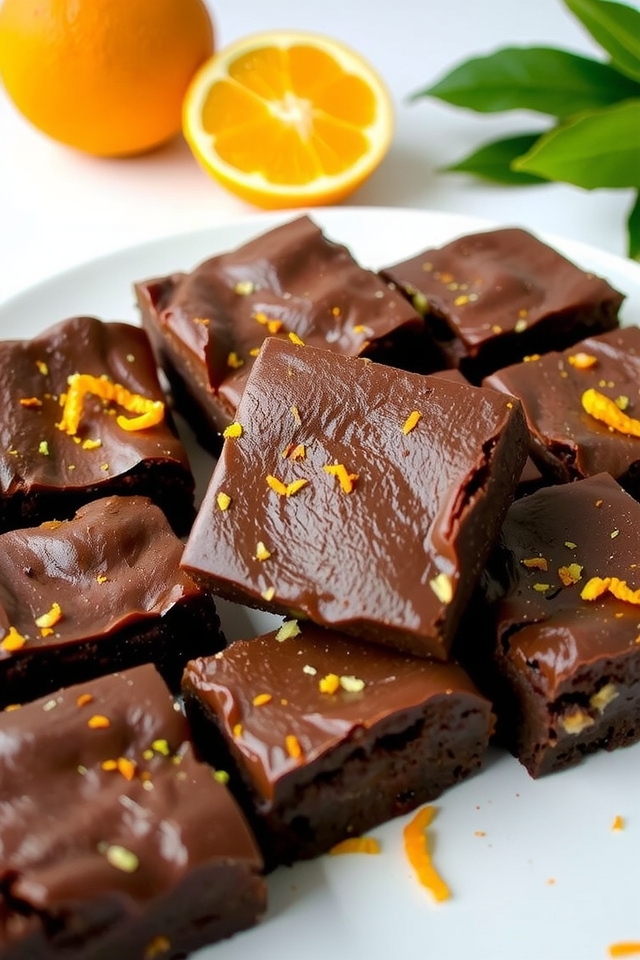 zesty chocolate brownie delight