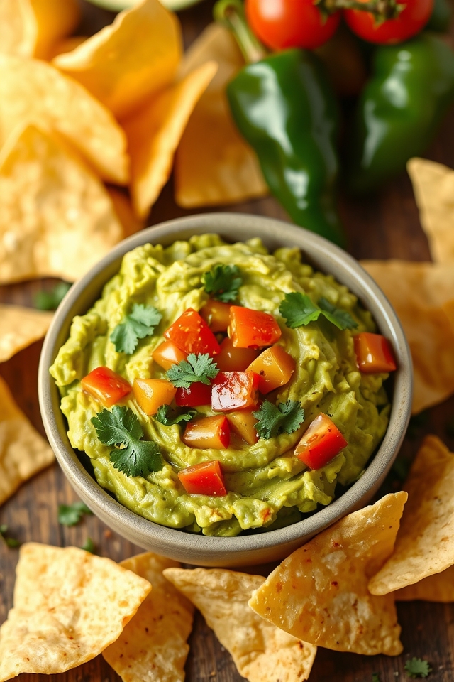 zesty roasted green chile dip