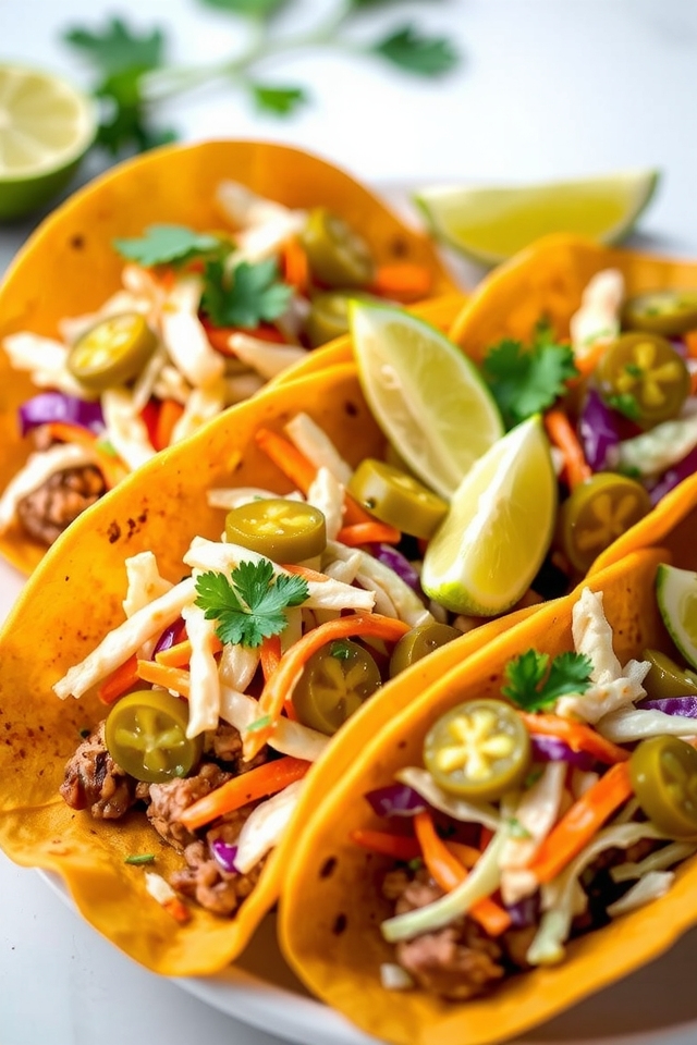 zesty tangy pickle slaw