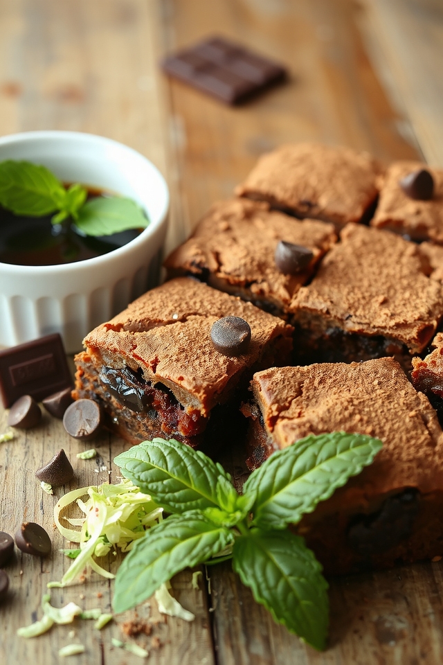 zucchini chocolate brownies recipe