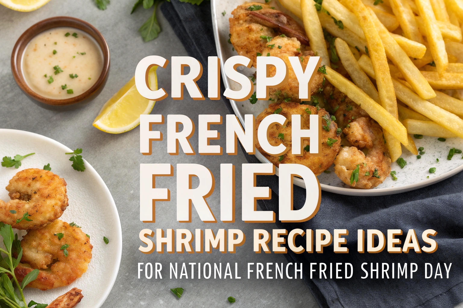 Crispy French Fried Shrimp Recipe Ideas for National French Fried Shrimp Day